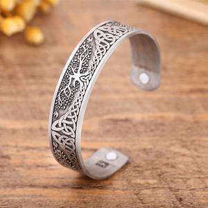 Myshape-Pulseras <span class=keywords><strong>de</strong></span> Salud <span class=keywords><strong>de</strong></span> talismán para hombre y mujer, brazalete magnético ajustable con <span class=keywords><strong>runas</strong></span> <span class=keywords><strong>de</strong></span> nudos y árbol <span class=keywords><strong>de</strong></span> <span class=keywords><strong>la</strong></span> <span class=keywords><strong>suerte</strong></span> - Product Image 4