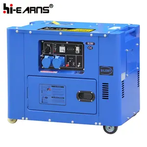 サイレントディーゼル発電機5KW 60Hz 110V 220V新品タイプ - Product Image 2