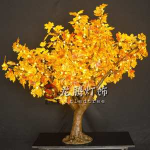 Lámpara Decorativa <span class=keywords><strong>de</strong></span> <span class=keywords><strong>Navidad</strong></span> para Interiores y Exteriores, Balcón, Hogar, Hoja Artificial LED Luminosa, Árbol <span class=keywords><strong>de</strong></span> Arce Brillante, IP65 - Product Image 3