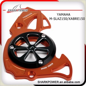 Boîtier de protection cnc en aluminium pour moto, couverture de protection pour pignon de chaîne de moteur pour <span class=keywords><strong>yamaha</strong></span> m-slaz150/xab150, haute qualité - Product Image 2