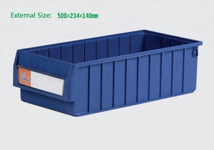 Joinjoin — entrepôt industriel de haute qualité, casiers de rangement en plastique empilables, boîtes portables pour pièces de rechange - Product Image 4