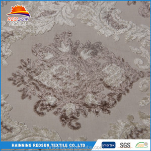 Haute Qualité meilleur prix floqué velours tissu <span class=keywords><strong>Textile</strong></span> de Maison - Product Image 2