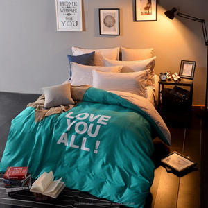 Barato 100% poliéster 4 unids cama conjunto <span class=keywords><strong>funda</strong></span> nórdica/ropa de cama/sábanas BS206 - Product Image 1