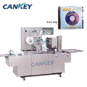 Cankey Manuale Piccolo Overwrapping Cellophane Wrapping Macchina Cd