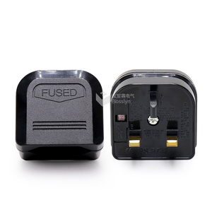 Fast Lesd Time Type G <strong>UK</strong> Fused Plug Adaptor <strong>European</strong> 2 Pin <strong>to</strong> <strong>UK</strong> 3 Pin <strong>Uk</strong> Travel <strong>Adapter</strong> - Product Image 4