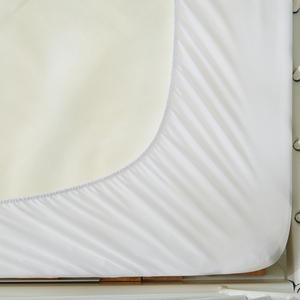 Không Gây Dị Ứng Ngà Trắng 100% Tre Chần Jacquard Nôi Em Bé Không Thấm Nước Bảo Vệ Nệm Được Trang Bị Khăn Trải Giường - Product Image 6