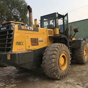 รถตักล้อยาง KOMATSU WA470, รถตัก KOMATSU 470 มือสอง - Product Image 1