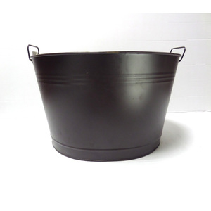 Vente chaude Pas Cher En Gros Galvanisé Bières <span class=keywords><strong>Champagne</strong></span> Seau À Glace En Métal Baignoire - Product Image 1