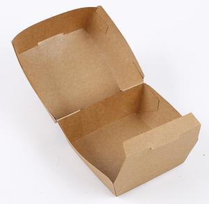 Cartón de papel personalizado para comida, cajas de aperitivos para <span class=keywords><strong>hamburguesas</strong></span> y patatas fritas, caja grande <span class=keywords><strong>con</strong></span> logotipo - Product Image 3