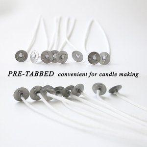 Pre-waxed Cotton Core Natural Cotton <strong>Candle</strong> <strong>Wicks</strong>, Burn-Resistant Stable Combustion, Ideal for Aromatherapy <strong>Candle</strong> DIY Materials - Product Image 3