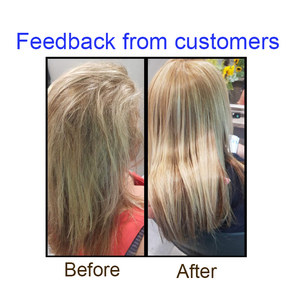 Tratamiento alisador de queratina brasileña profesional sin formaldehído aceite de coco infundido Fórmula 2 en 1 para cabello rizado - Product Image 3