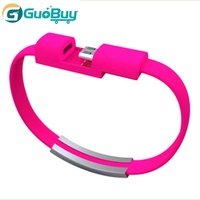 Cable de Carga Creativo en Forma de Pulsera, Cable de Datos USB-C Estándar, Cargador para Teléfono Móvil, Cable USB Tipo-C, Artículo Promocional