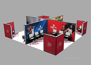 Triển Lãm Nhôm Triển Lãm Thương Mại 30X30 Gian Hàng Trò Chơi - Product Image 4