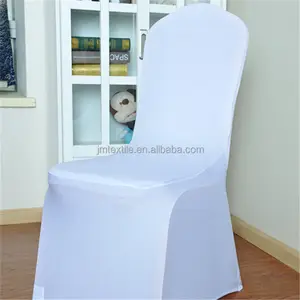 Funda de LICRA elástica para silla, cubierta de asiento plegable para boda, banquete, barata, personalizada, 150GSM