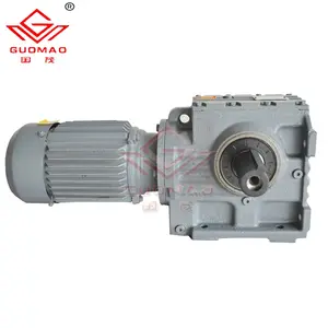 Helical Worm Gearbox Low Rpm Ac Helical Worm Robot Arm Tiller Gearbox