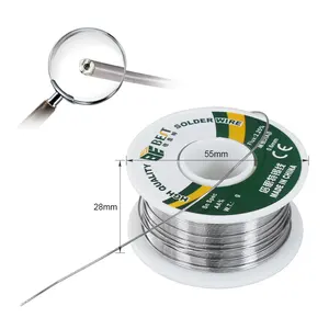 Terbaik (0.3-0.8Mm) 100G Kawat Solder Timah Bermutu Tinggi Kawat Solder