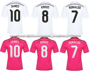 Top qualité thai cristiano <span class=keywords><strong>ronaldo</strong></span> thaïlande. 14-15 karoos <span class=keywords><strong>james</strong></span> maillot du real madrid - Product Image 1