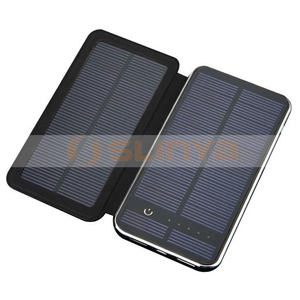 Cargador de Teléfono Móvil de 3W y 10000mah, Batería Recargable con 2 Paneles Solares, Paquete de Banco de Energía Portátil <span class=keywords><strong>para</strong></span> Teléfonos Celulares - Product Image 2