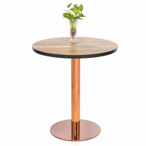 قاعدة طاولة دائرية من الفولاذ المقاوم للصدأ بأرجل مخصصة بسعر رخيص من المصنع للأثاث - Product Image 1