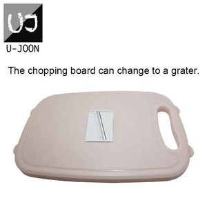 UJ-KT704 Juego de Utensilios de <span class=keywords><strong>Cocina</strong></span> de Plástico de 9 Piezas, <span class=keywords><strong>Popular</strong></span>, con Tabla de Cortar, Colador Plegable, Cuchillo y Rallador - Product Image 5