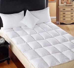Matelas, couette, rembourrage en plumes de canard blanc 100% <span class=keywords><strong>coton</strong></span> biologique 5 étoiles pour lit d'hôtel - Product Image 3