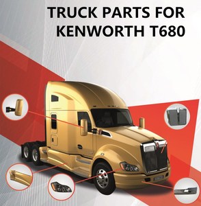 Productos Nuevos Populares Accesorios Kenworth Soportes de Cofre Parrillas para <span class=keywords><strong>Freightliner</strong></span> a Buen Precio - Product Image 4