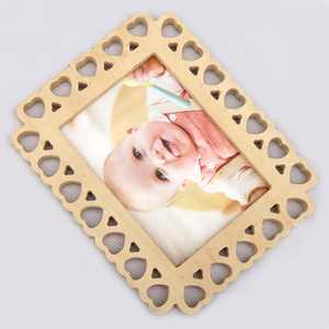Precio barato mdf Junta fotos de marco de madera <span class=keywords><strong>para</strong></span> bebé - Product Image 4