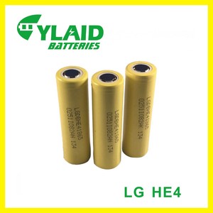 nouvelles sexy vendant 18 * 65 mm (pcm) taille et 3,6 v tension nominale lg he2 / he4 / hg2 18650 batterie - Product Image 2