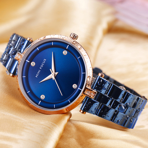 Relojes <span class=keywords><strong>MINI</strong></span> <span class=keywords><strong>FOCUS</strong></span> 0120L para Mujer, <span class=keywords><strong>Reloj</strong></span> de Cuarzo de Marca, Relojes de Moda para Mujer, Relojes de Pulsera de Cuarzo de Acero Inoxidable para Mujer - Product Image 4