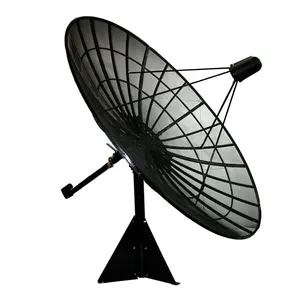 Penerima Antena Parabola Tv Luar Ruangan, Antena Parabola Band C Satelit Hd Digital Aluminium Jaring