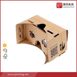 Thiết Kế Miễn Phí 3D Vr Hộp Thực Tế Ảo Google Vr Hộp Các Tông - Product Image 2