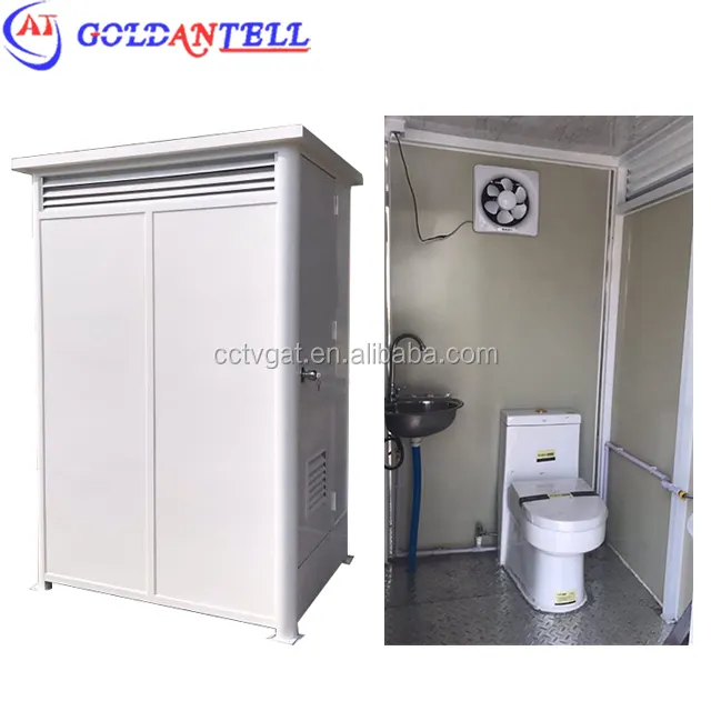 Supports de protection pour toilettes mobiles, en acier galvanisé, 1 pièce, Q235