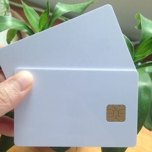 Carte intelligente JAVA 40K 100% originale MH1122 RFID 13,56 MHz, étanche, blanche, puce Track 2 Hico, bande magnétique pour contrôle d'accès - Product Image 1