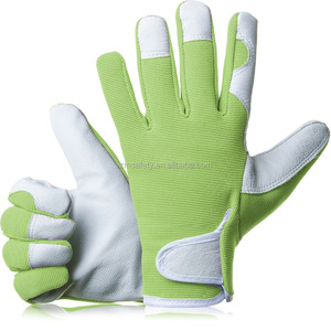 Wholesale Custom Logo Women Ladies Hand Protection <strong>Pigskin</strong> <strong>Leather</strong> Garden Work <strong>Gloves</strong>
