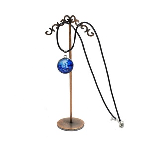 Kalung Liontin Kaca Astrologi Astronomi Kalung Tanda Zodiak Kabel Murah
