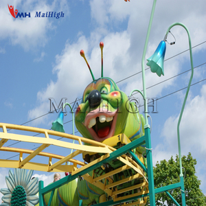 Conception spéciale <span class=keywords><strong>Tours</strong></span> de Piste Pour Adultes Et Enfants Jouer D'attractions Ver Roller Coaster - Product Image 5