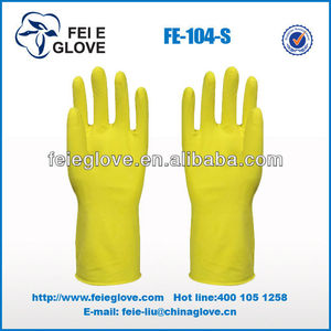Uso doméstico de Látex Guantes Forrados de Algodón/Aerosol Rebaño Guantes/Dip Línea/<span class=keywords><strong>Sin</strong></span> Forro - Product Image 1