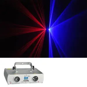 2head 2 colors line beam laser effect Red Blue beam RB laser light bar for night club