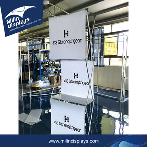 Portable En Aluminium Tissu <span class=keywords><strong>3D</strong></span> Affichage Pop-up Pliant <span class=keywords><strong>Stand</strong></span> D'exposition pour le Salon Commercial - Product Image 6