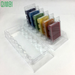 <strong>Customize</strong> Round Heart Shape Clear Plastic Soy Tart <strong>Wax</strong> <strong>Melts</strong> <strong>Clamshell</strong> <strong>Packaging</strong> With Tray - Product Image 1