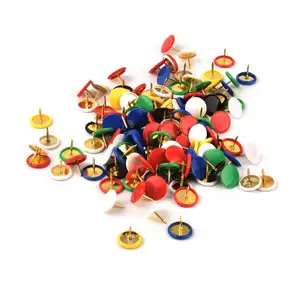 Groothandel Kleurrijke Vinyl Thumb Tack Pvc Plastic Duimkopspijker Pins Kantoor Pin