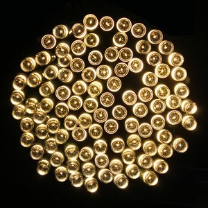 Solar luces de <span class=keywords><strong>la</strong></span> secuencia de <span class=keywords><strong>la</strong></span> Navidad decoración Lava luz Holiday iluminación Solar al aire libre Navidad pueblo Decoración - Product Image 4
