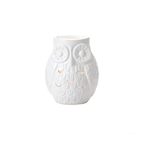 Vente en gros de brûleur d'huile usée en céramique de parfum en forme d'<span class=keywords><strong>aigle</strong></span> blanc - Product Image 1