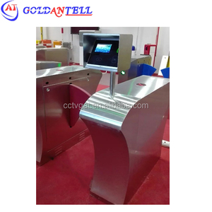 Công nghệ cao thép không gỉ nắp rào cản turnstiles Chất lượng cao dễ dàng cài đặt thẻ thông minh/đồng xu/mã vạch truy cập vé - Product Image 2