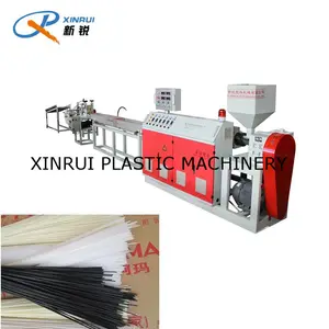 PVC PPC PE ABS plastic hand welding rod making machine/production line