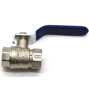 Válvula de esfera de controle de água, válvula de esfera de 1/4 "npt bsp, válvula feminina pn20 dn15 1/2, válvula de esfera dn20 pn16