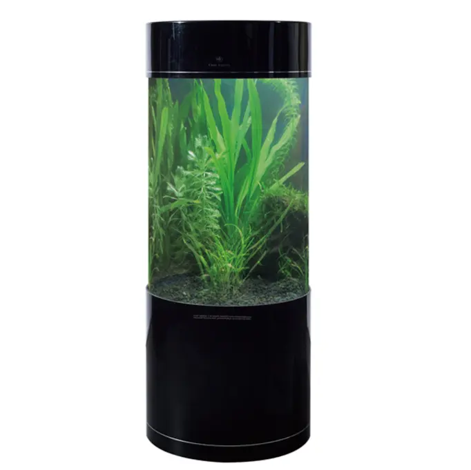Cute all side view Cleair cylinder Acrylic Aquarium Fish Tank
