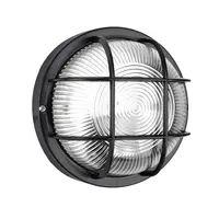 Bölme 1-lambası açık siyah duvar ışık veya tavan monteli fikstür buzlu cam MPDERN bölme duvar lambası