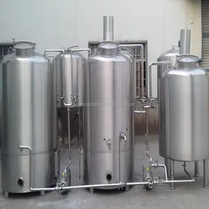 Le fournisseur chinois fabrique 3000l, système d'usine de brasserie, 4 récipients, système de brasserie, brassage de bière