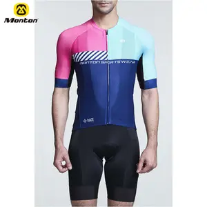 Mới nhất Xe Đạp jersey đàn ông của đi xe đạp quần áo bib shorts thiết lập người đàn ông bike jersey phù hợp với xe đạp